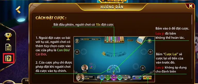 Luật chơi game bài xì dách Fa88