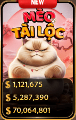 Slots game Mèo tài lộc